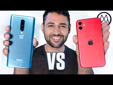 OnePlus 8 vs iPhone 11