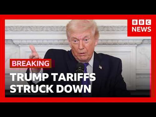 Donald Trump's sweeping global tariffs struck down by US Supreme Court | BBC News
