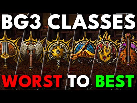 Every Baldur's Gate 3 Class RANKED Worst to Best