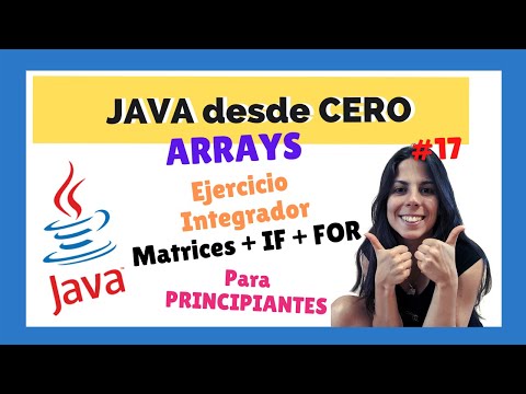 ☕ Ejercicio en Java: MATRICES + IF + FOR 🔲 | JAVA para PRINCIPIANTES |🔲 | CURSO COMPLETO 2022 🚀| #17