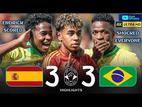 ENDRICK CAME IN TO SCORE HIS FIRST GOAL AT THE SANTIAGO BERNABÉU AND WAS A STANDING APPLAUD!