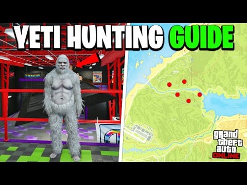All 5 Yeti Hunt Locations! Easy $100,000 + YETI OUTFIT | GTA Online Christmas Treasure Hunt Guide