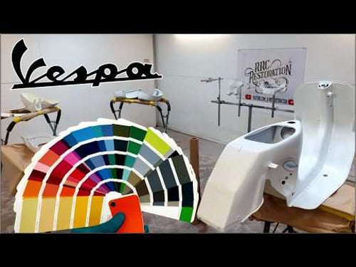 Restoration Of An Abandoned Piaggio Vespa - Genuine Barn Find? Part 1