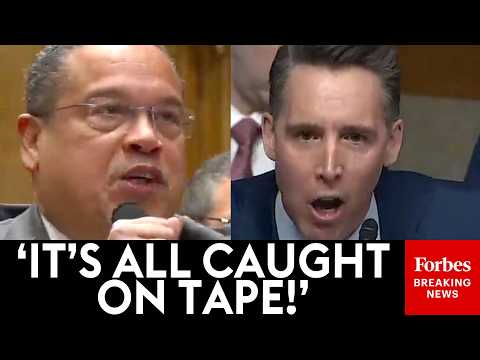 EXPLOSIVE CLASH: Hawley Accuses Keith Ellison Of 'Helping Fraudsters' To His Face