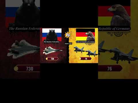 Russian Federation vs Germany | Military Comparison #shorts