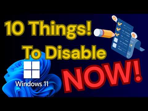 10 Things You Should Turn Off in Windows Right Now