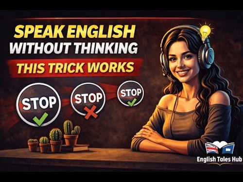 Speak English Without Thinking | This Simple Trick Works