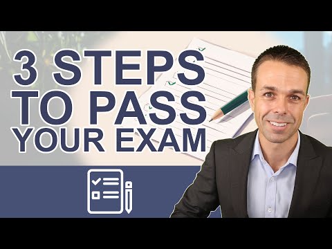 The 3 Steps To Passing Your Exam (Psychology tricks)