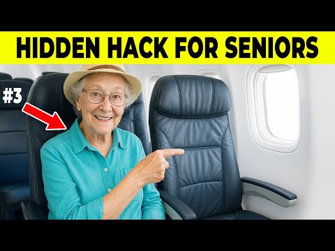 The Secret Airplane Seat Trick Every Senior Traveler Should Know