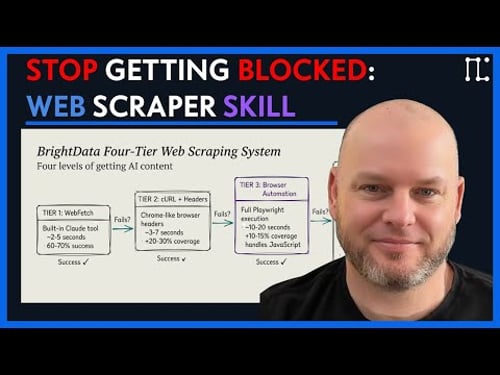 Stop Getting Blocked: My "Escalating" Web Scraper Skill