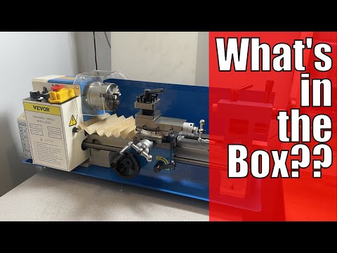 Mini Lathe Unboxing, First Cuts, and Carriage Lock Upgrade