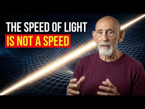 Why the Speed of Light Is NOT a Speed - Leonard Susskind
