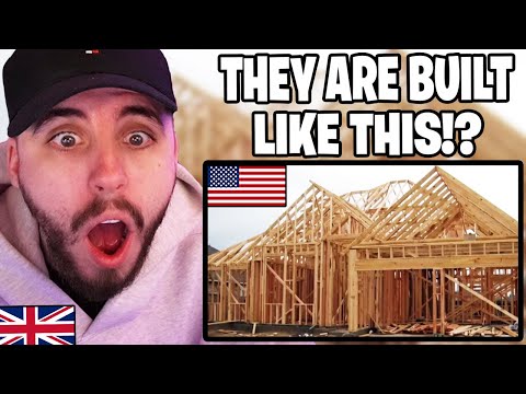 Brit Reacts to American vs British Homes!