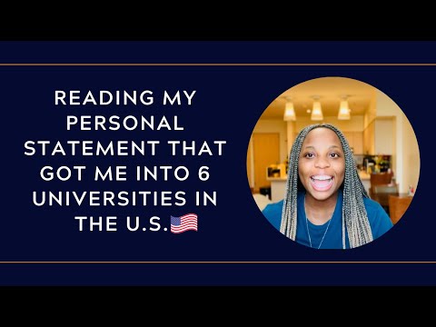 How to write a personal statement | Statement of Purpose Tips