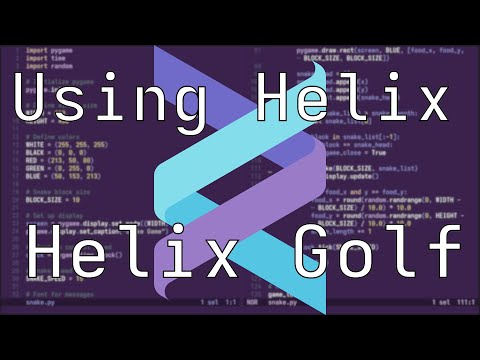 Playing Vim Golf but with Helix