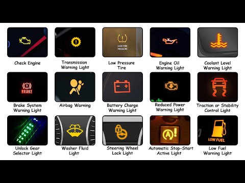 Every Dashboard Warning Light & Its Meaning Explained in 12 Minutes
