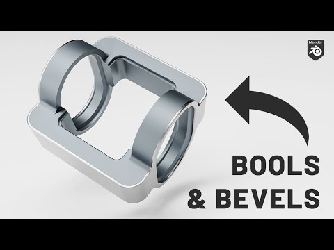 My Most Common Hard Surface Workflow in Blender (Tutorial)