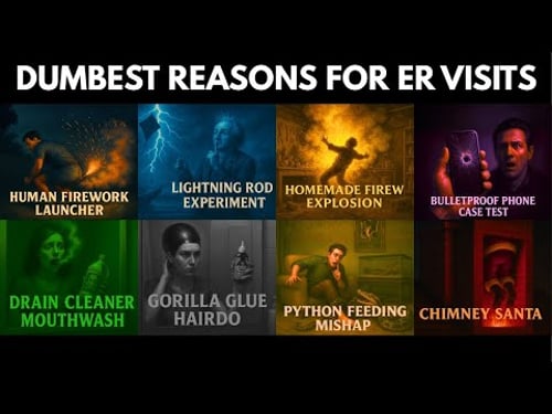 33 Dumbest Reasons People Went to the EMERGENCY Room