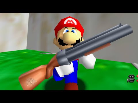 Shotgun Mario 64 is Beyond Amusing