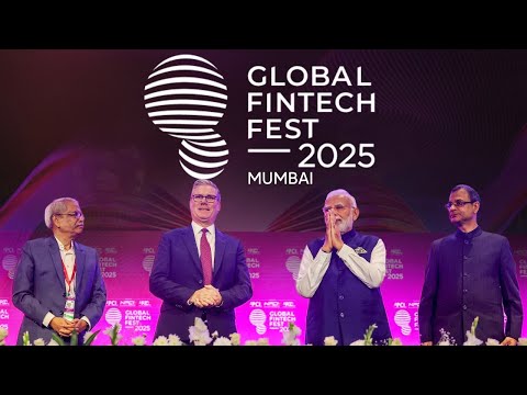 LIVE : PM Modi and UK PM Keir Starmer participate in the Global Fintech Fest 2025 in Mumbai