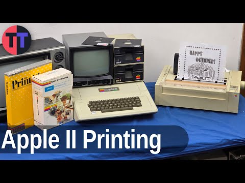 Apple II Learns to Print