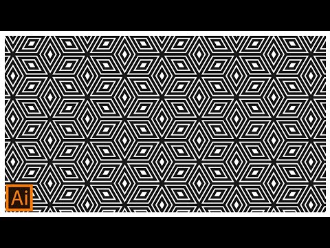 How to Make Hexagonal Pattern in Adobe Illustrator
