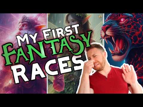 Roasting and Fixing My Fantasy Races (SPECIES!!)