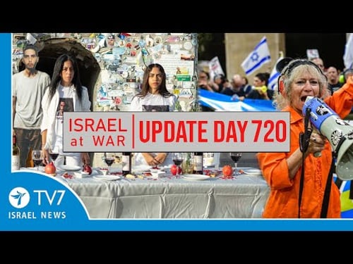 TV7 Israel News - Swords of Iron, Israel at War - Day 720 - UPDATE 25.09.2025