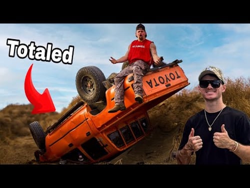 Finally Destroyed WhistlinDiesel's Hilux