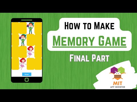 Memory Game App Inventor (Part 2) | Picture Matching Game | Memory Game in MIT App Inventor