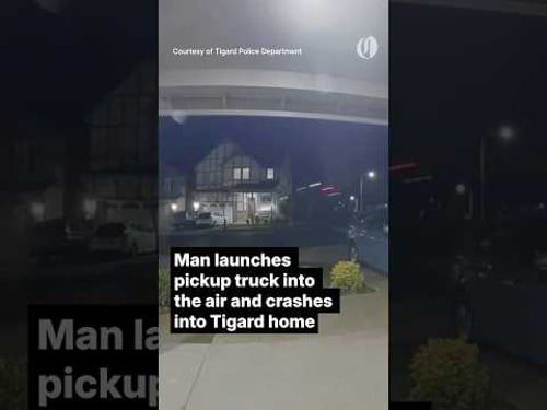 Pickup truck flies 100 feet and into sleeping family’s Oregon house