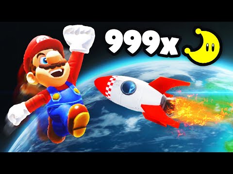 Mario Odyssey aber mit JEDEM MOND springt Mario HÖHER!