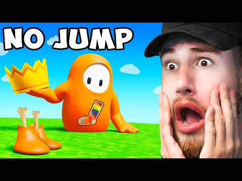 Beating Fall Guys Without JUMPING or DIVING