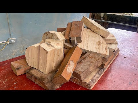 Don't Throw Away Scrap Wood Until You See This! Turn It Into Furniture And You Will Be Amazed