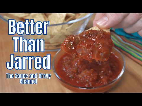 Pace-Style Picante Sauce Recipe Made in 10 Minutes | Better Than Store-Bought