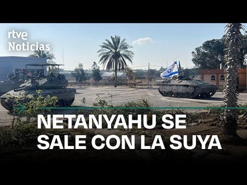 ISRAEL ataca RÁFAH y se hace con el único PASO que une GAZA y EGIPTO | RTVE Noticias