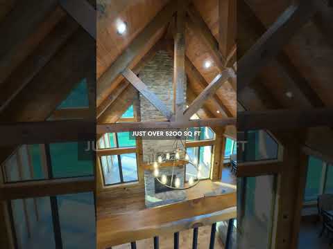 Stunning NEW Farmhouse Homestead Timber Home! #timberhome #farmhouse