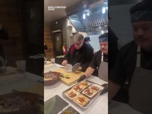 Guillermo del Toro Making Fresh Tortillas at Sundance – Pure Joy!