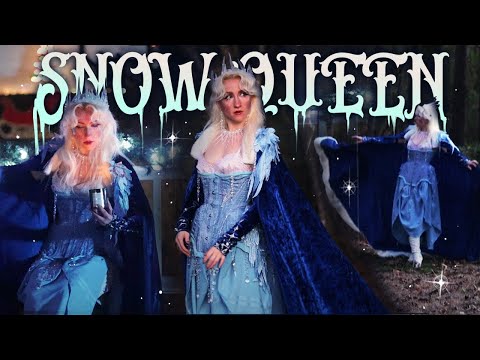 I made a SNOW QUEEN COSTUME ❄️