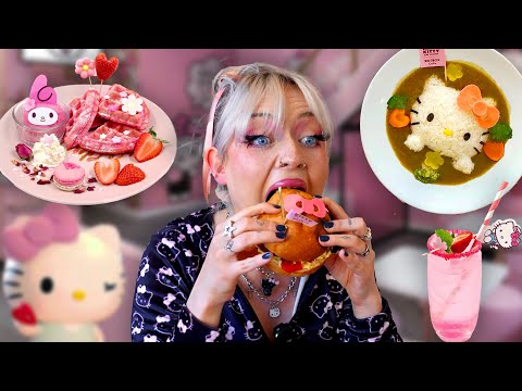 I went to a Hello Kitty cafe and now I can die in peace