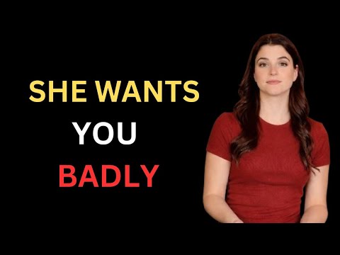 This Means She WANTS You BADLY But Is Fighting Her Feelings Hidden Signs + Female Psychology