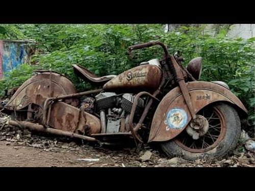 Man Restores 40-Years-Old Classic Motorcycle Back to New | Start to Finish by @LiveWithCreativity