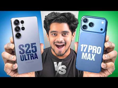 iPhone 17 Pro Max vs Samsung S25 Ultra!! Here’s the TRUTH!