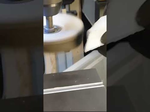 Polishing for the iron restoration