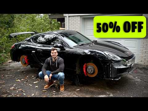 Finding out why my Totaled Porsche GT4 WAS SO CHEAP!