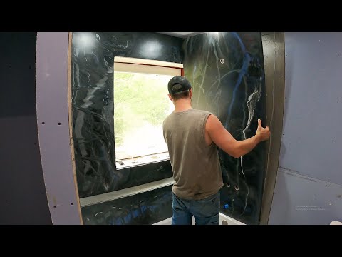 Epoxy shower/bath