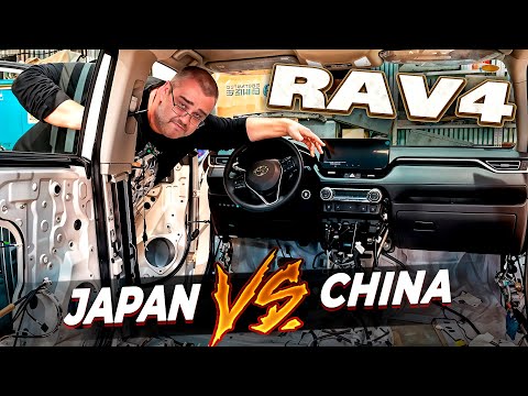 Toyota Rav 4 2025 - the difference between the Chinese and Japanese!