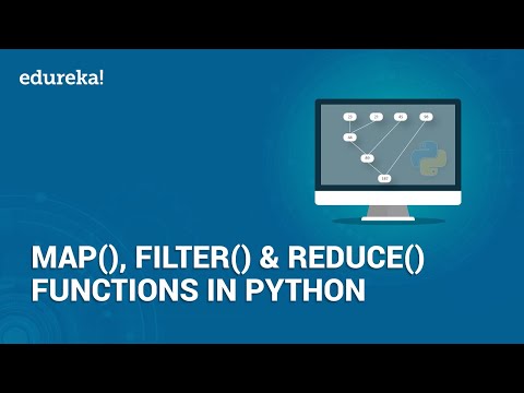 Map, Filter, Reduce Functions in Python | Python Built-in Functions | Python Tutorial | Edureka