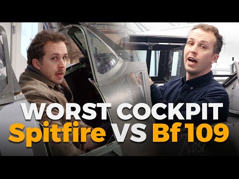 Spitfire vs Bf 109: A Detailed Cockpit Comparison