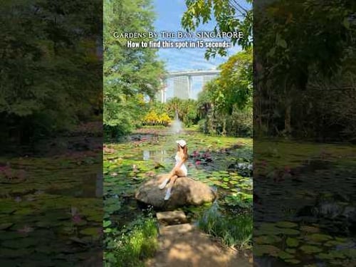 HOW TO GET TO THIS ICONIC HIDDEN SPOT GARDENS BY THE BAY SINGAPORE #gardensbythebay #singapore